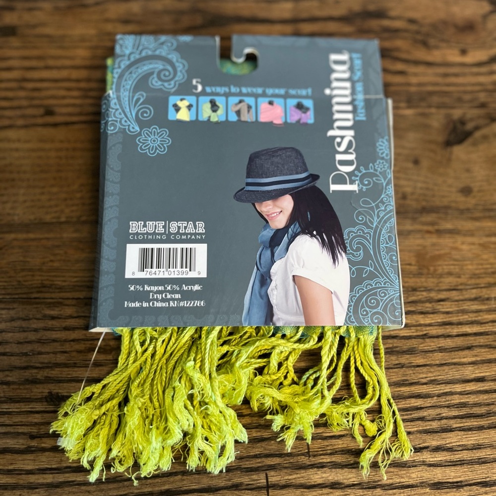 Pashmina Fashion Scarf Still in the packaging!!